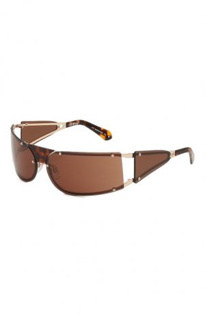 Солнцезащитные очки Off-White. Цвет: коричневый