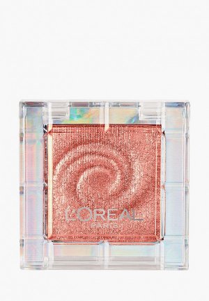 Тени для век LOreal Paris L'Oreal с маслами Color Queen, оттенок 37, Необычайный, розовый, 4 г. Цвет: коралловый