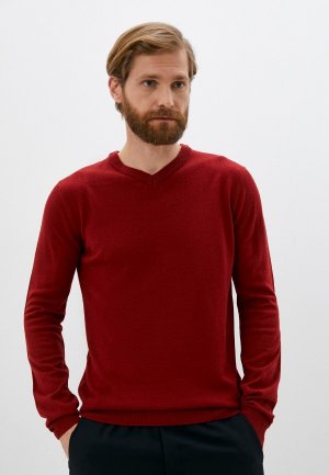 Пуловер Modis. Цвет: бордовый