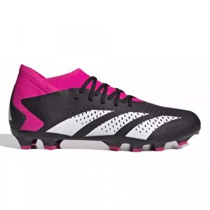 Бутсы , размер 8 UK, черный, розовый adidas. Цвет: черный/розовый/черный-розовый