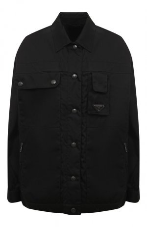 Куртка Prada. Цвет: чёрный