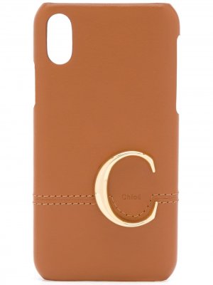 Чехол для iPhone X с логотипом Chloé