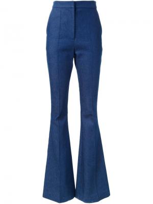 Расклешенные джинсы Flagman Macgraw. Цвет: синий