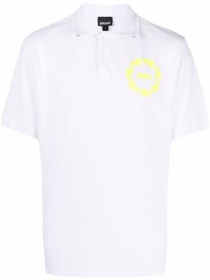 Logo-patch polo shirt Just Cavalli. Цвет: белый