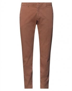 Повседневные брюки MARTIN ZELO. Цвет: коричневый