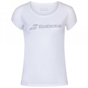 Футболка Babolat Exercise Logo, белый
