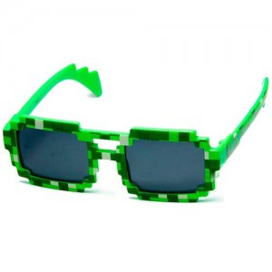 Солнцезащитные очки , оправа: пластик, для мальчиков, зеленый Maskbro