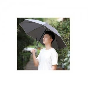 Автоматический зонт обратного сложения Konggu Automatic Umbrella Gray Rock Salt Xiaomi. Цвет: черный