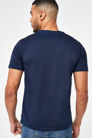 Спортивная футболка с графикой Levi's, синий Levi's. Цвет: синий
