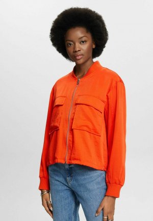 Куртка-бомбер IM -STYLE , цвет bright orange Esprit