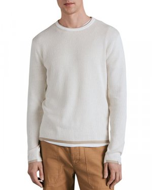 Полосатый свитер с круглым вырезом Harvey , цвет Ivory/Cream rag & bone