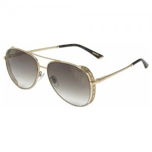 Солнцезащитные очки chopard D47S 300L. Цвет: коричневый