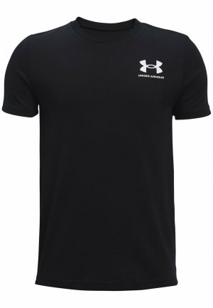 Базовая футболка LEFT CHEST SS , цвет black Under Armour