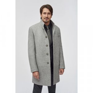 Пальто , размер 50/182, серый LEXMER. Цвет: серый