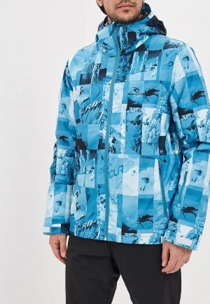 Куртка сноубордическая Rip Curl ENIGMA PTD JKT. Цвет: голубой