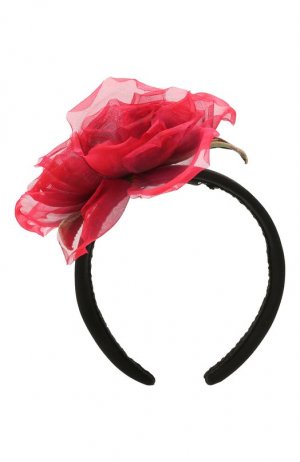 Ободок для волос Dolce & Gabbana. Цвет: красный