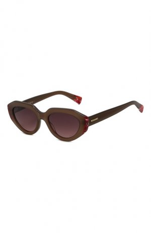 Солнцезащитные очки Missoni. Цвет: коричневый