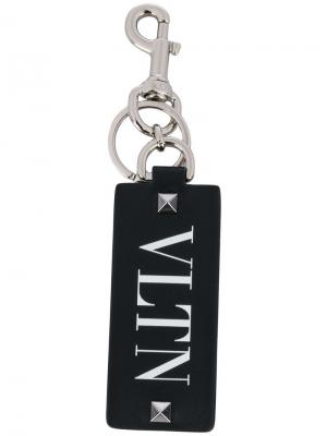 Брелок для ключей VLTN Valentino. Цвет: черный