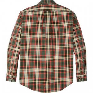 Легкая рубашка Alaskan Guide мужская , цвет Silver Pine/Burnt Red Filson