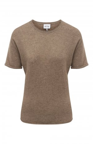Кашемировый пуловер FTC. Цвет: коричневый
