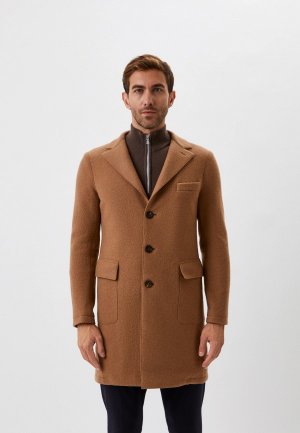 Пальто Eleventy. Цвет: коричневый