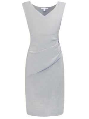 Повседневное платье Diane von Furstenberg. Цвет: серый