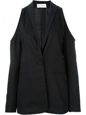 Пиджак с вырезами на плечах Joan Wanda Nylon. Цвет: чёрный