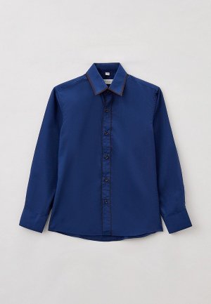 Рубашка Nota Bene. Цвет: синий