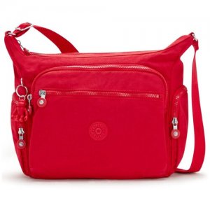 Сумка кросс-боди K15255Z33 Gabbie Medium Shoulder Bag *Z33 Red Rouge Kipling. Цвет: красный