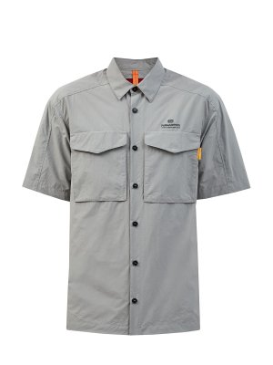 Рубашка Pete из поплина BCI с водоотталкивающей обработкой PARAJUMPERS. Цвет: серый