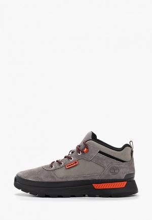 Ботинки Timberland Field Trekker Low STEEPLE GREY. Цвет: серый
