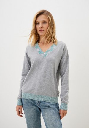 Пуловер Odalia. Цвет: серый