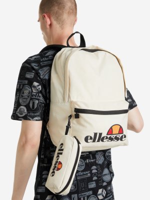 Рюкзак мужской Rolby, Бежевый, размер Без размера Ellesse. Цвет: бежевый