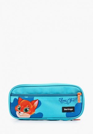 Пенал Berlingo Sly fox. Цвет: голубой