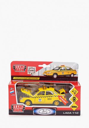 Игрушка интерактивная Технопарк Lada 2110 Такси. Цвет: желтый