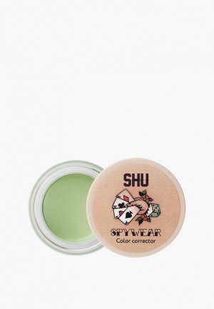 Корректор Shu Cosmetics высокопигментированный. Цвет: зеленый