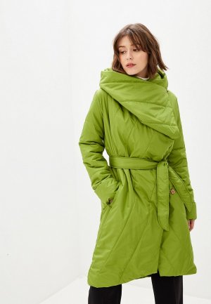 Куртка утепленная Maria Rybalchenko. Цвет: зеленый