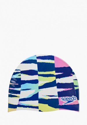 Шапочка для плавания Speedo DIGITAL PRINTED CAP. Цвет: разноцветный