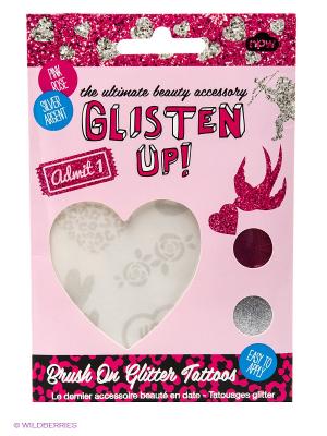 Набор для временных татуировок Glisten up - Valentine Kawaii Factory. Цвет: розовый