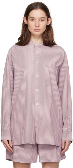 Фиолетовая пижамная рубашка Birkenstock Edition , цвет Mauve stripes Tekla