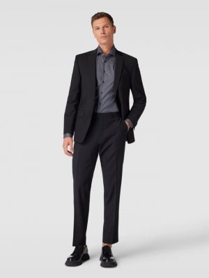 Костюмные брюки классического кроя с заутюженными складками, модель «Сильвио» , черный Carl Gross