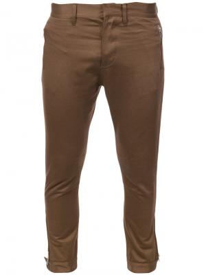 Укороченные брюки Siki Im. Цвет: коричневый