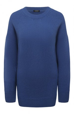 Кашемировый пуловер Canessa. Цвет: синий