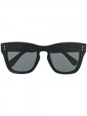 Солнцезащитные очки в квадратной оправе Roberto Cavalli. Цвет: черный