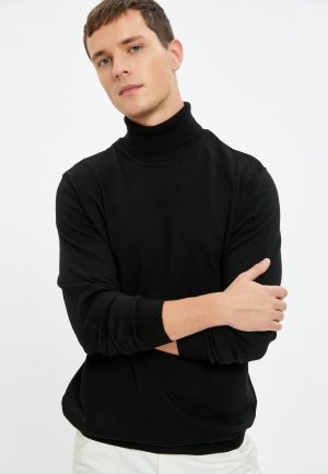 Вязаный свитер TURTLENECK , цвет black Koton