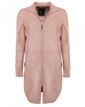 Межсезонное пальто 420-20-40, розовый Maze