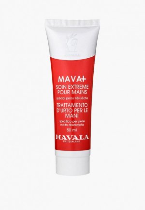 Крем для рук Mavala сухой кожи Mava + Extreme Care for hands 50 ml. Цвет: белый