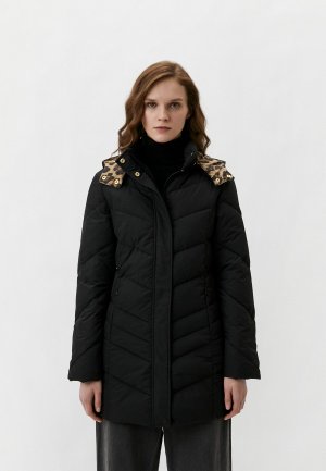 Куртка утепленная Cavalli Class. Цвет: черный