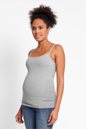 Блузка для беременных и кормящих мам , серый JoJo Maman Bébé