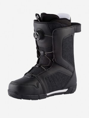 Сноубордические ботинки женские Alley BOA H4, Черный Rossignol. Цвет: черный